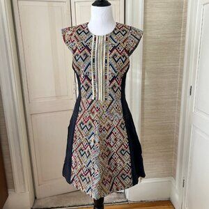 Colorful & fun women's dress size M by Burning Torch